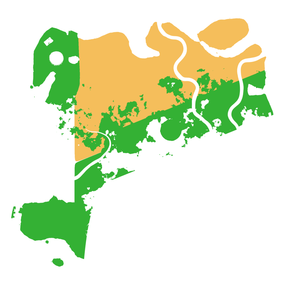 Biome Rust Map: Procedural Map, Size: 3750, Seed: 4092025