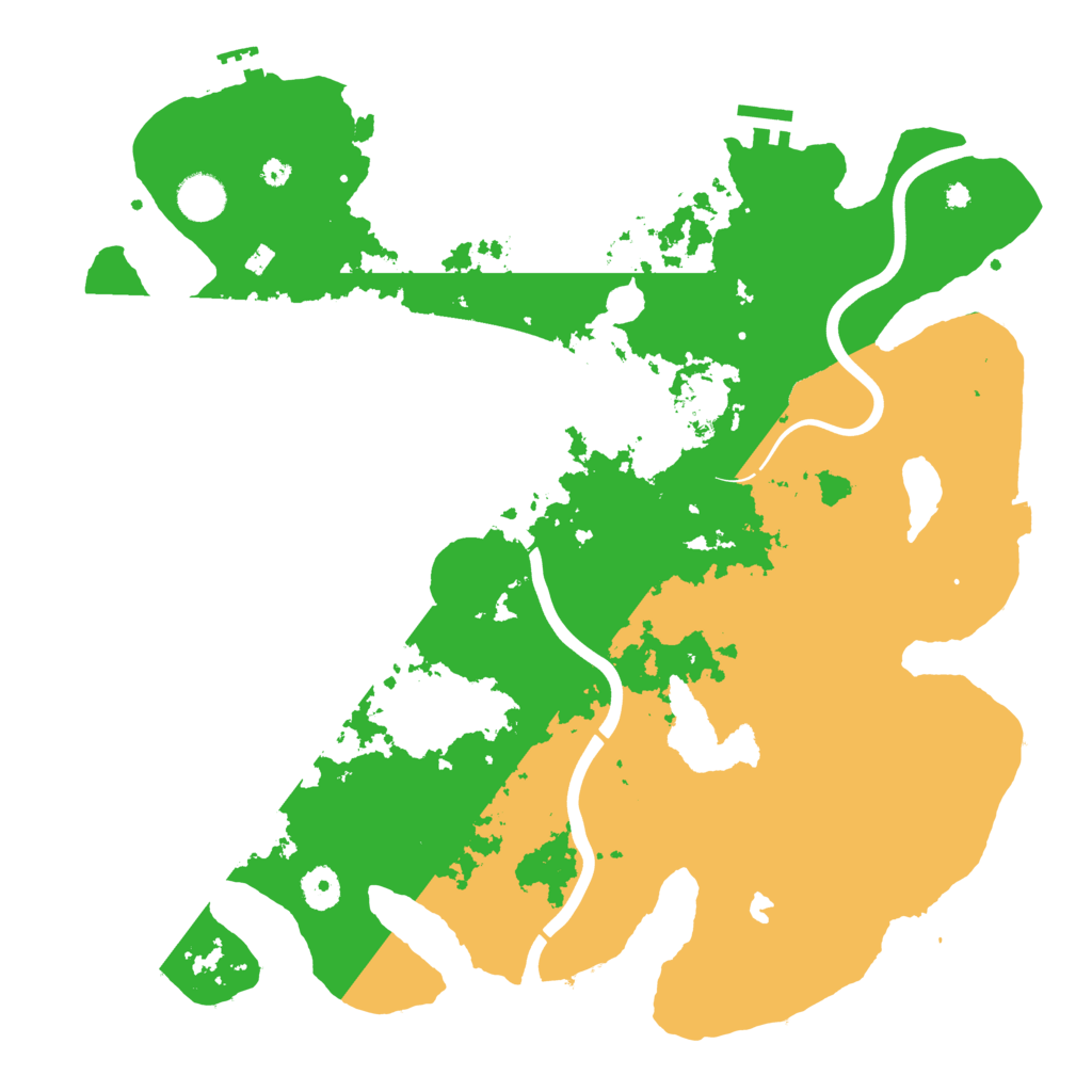 Biome Rust Map: Procedural Map, Size: 4000, Seed: 1799658303