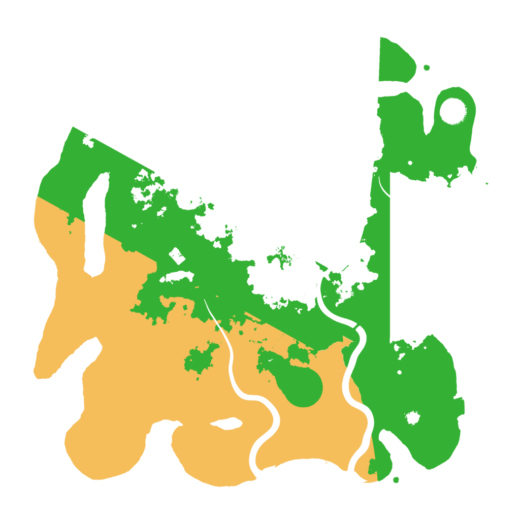 Biome Rust Map: Procedural Map, Size: 3500, Seed: 1683041972