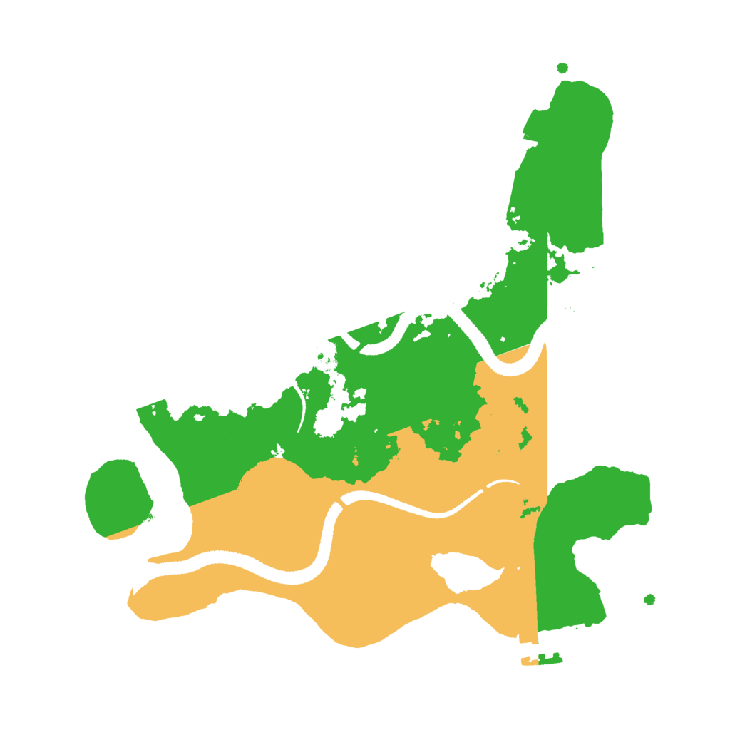 Biome Rust Map: Procedural Map, Size: 2700, Seed: 1757160088