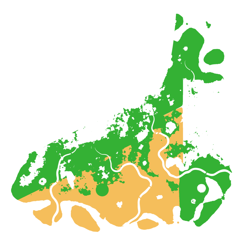 Biome Rust Map: Procedural Map, Size: 5000, Seed: 42714