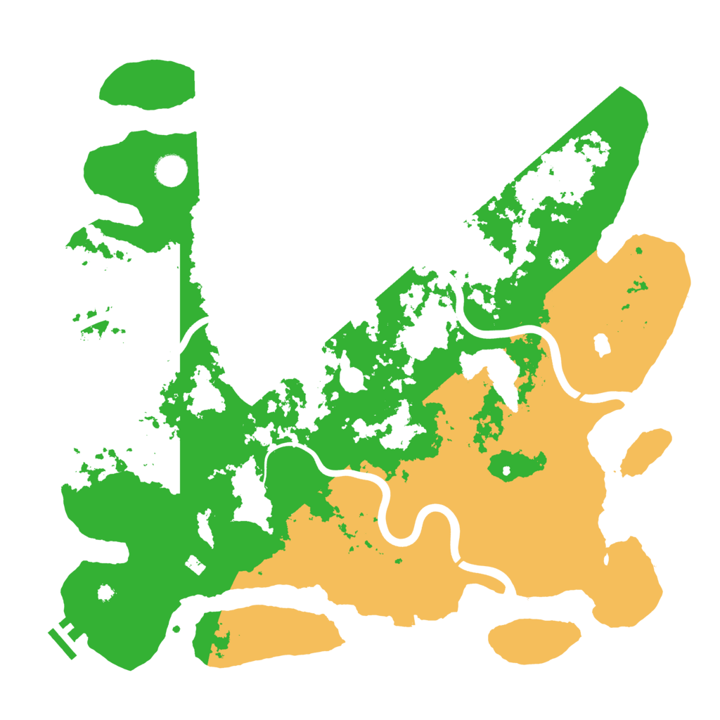 Biome Rust Map: Procedural Map, Size: 4000, Seed: 3152024