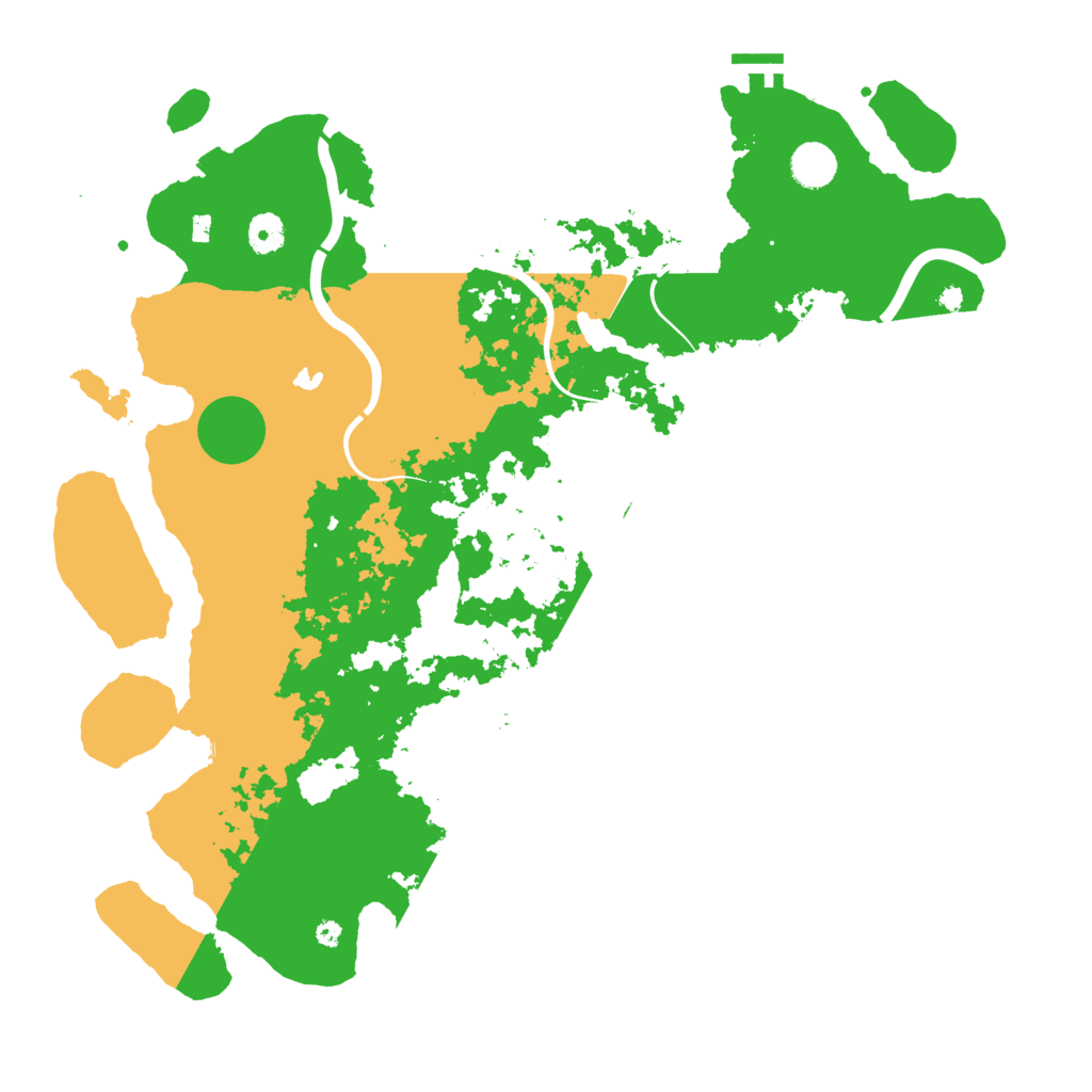 Biome Rust Map: Procedural Map, Size: 4250, Seed: 1680552109