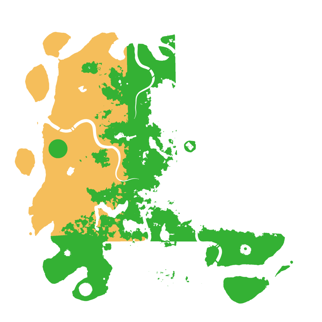 Biome Rust Map: Procedural Map, Size: 4500, Seed: 313391950