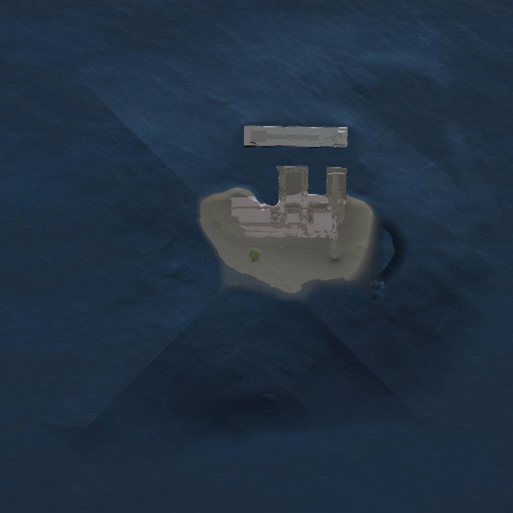 Rust Map: Procedural Map, Size: 1000, Seed: 610478935, 2 Monuments