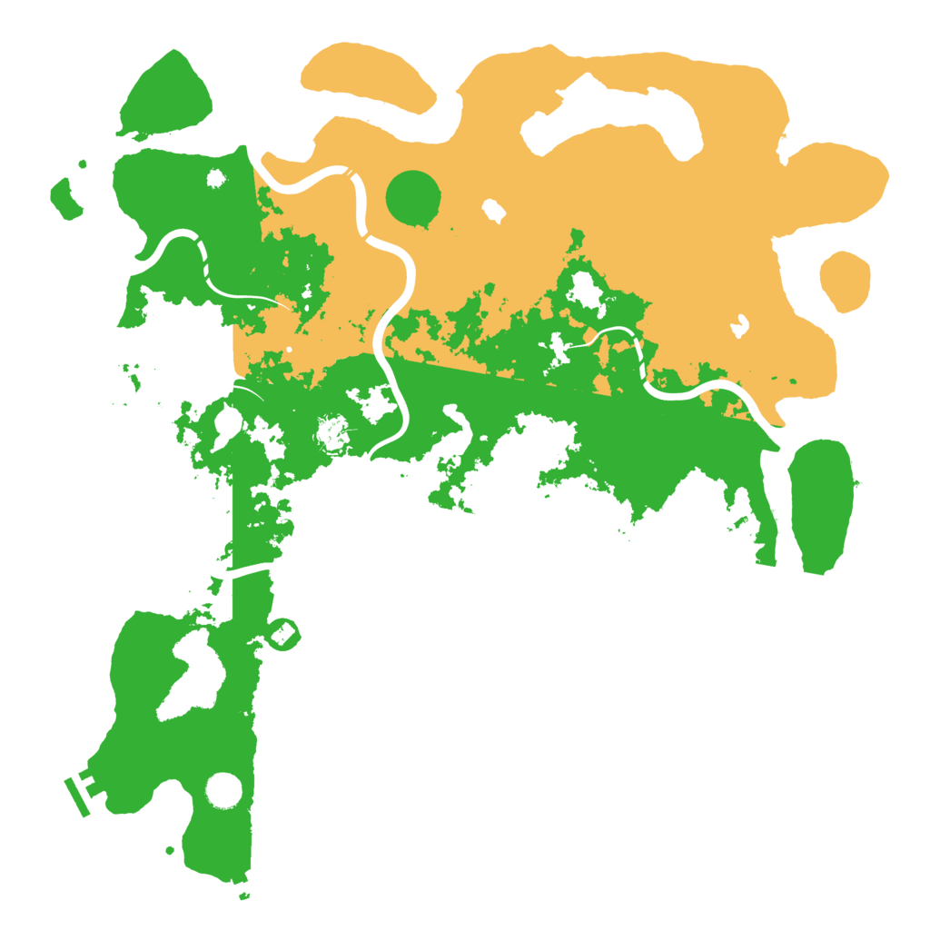 Biome Rust Map: Procedural Map, Size: 4500, Seed: 17206022