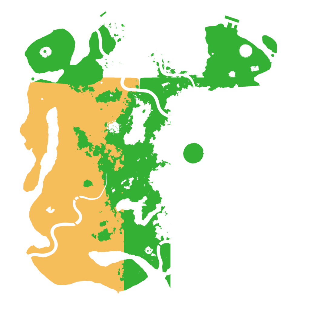 Biome Rust Map: Procedural Map, Size: 4250, Seed: 1066510269