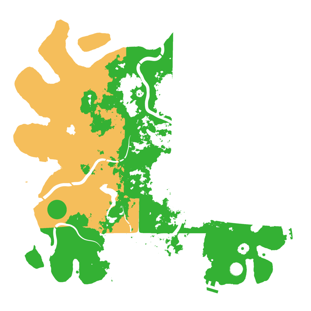 Biome Rust Map: Procedural Map, Size: 4250, Seed: 8692576
