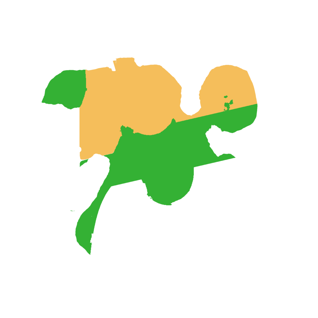 Biome Rust Map: Procedural Map, Size: 1750, Seed: 15000