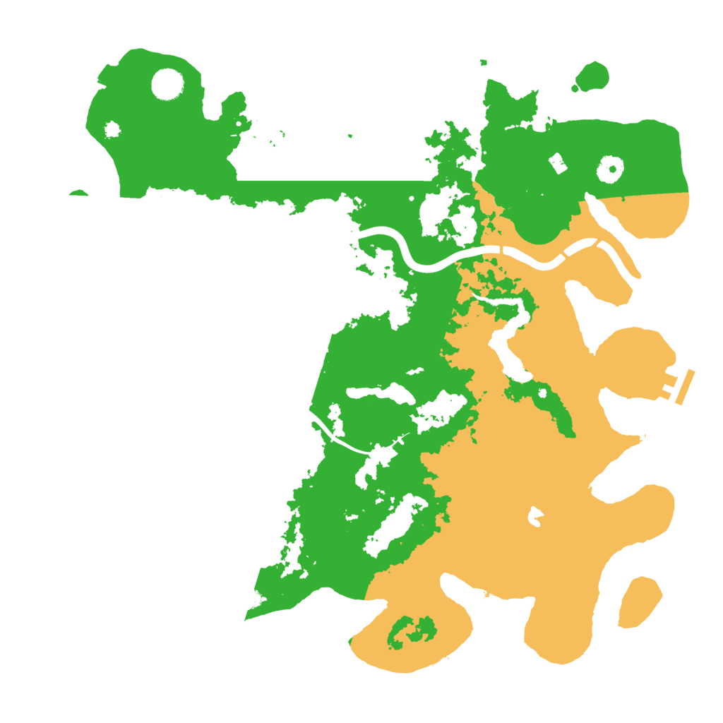 Biome Rust Map: Procedural Map, Size: 4000, Seed: 2041028911