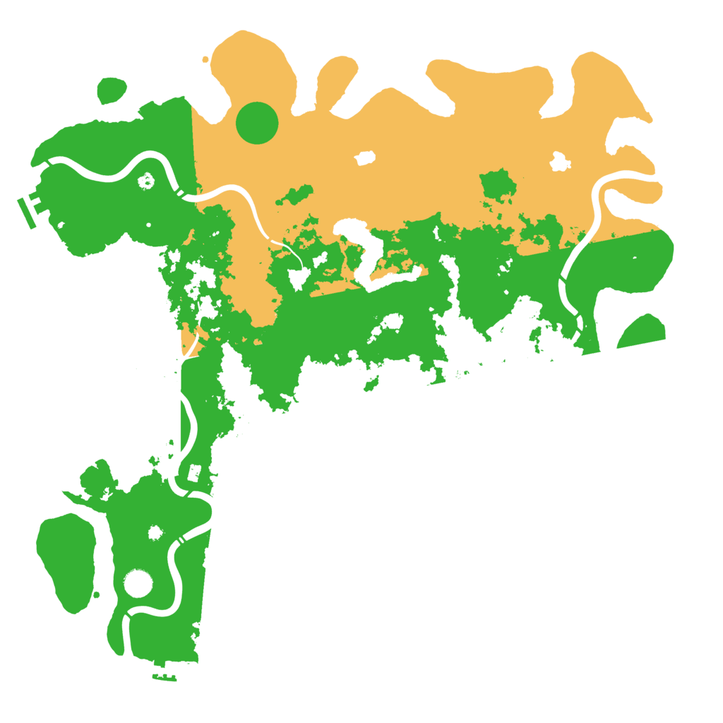 Biome Rust Map: Procedural Map, Size: 4500, Seed: 202594