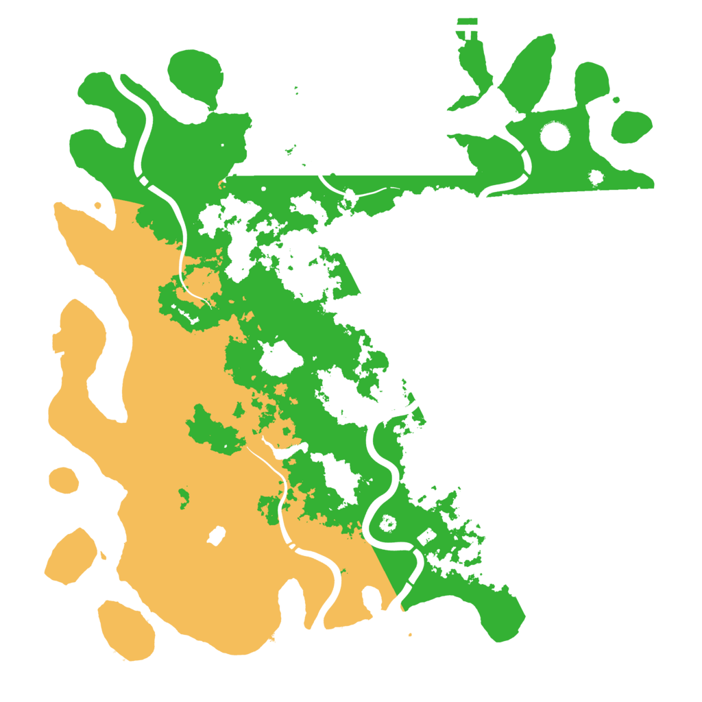 Biome Rust Map: Procedural Map, Size: 4250, Seed: 1330008461