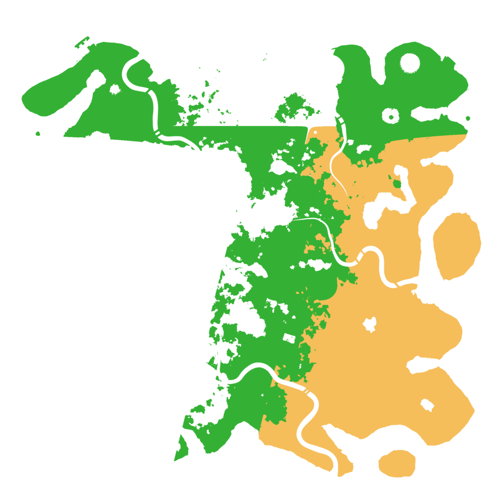 Biome Rust Map: Procedural Map, Size: 4500, Seed: 412743012