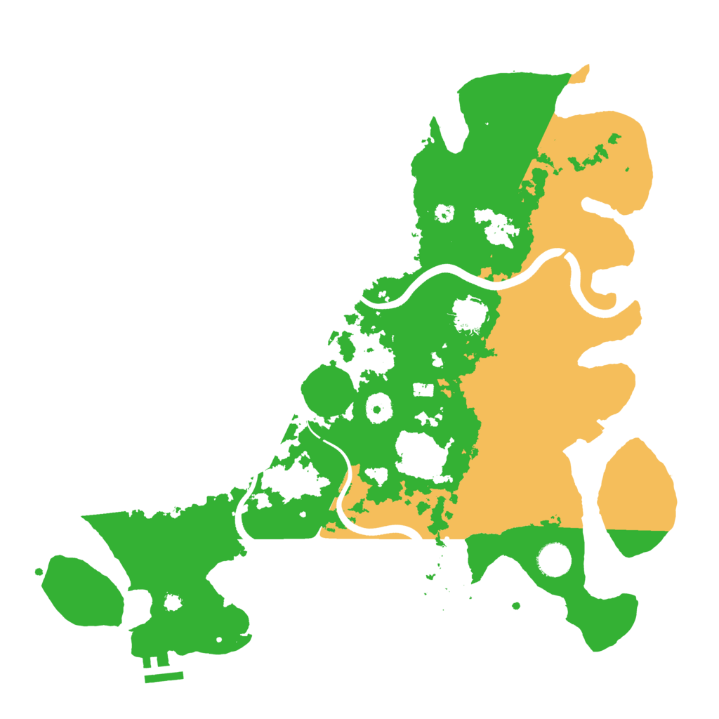 Biome Rust Map: Procedural Map, Size: 3750, Seed: 1312206878