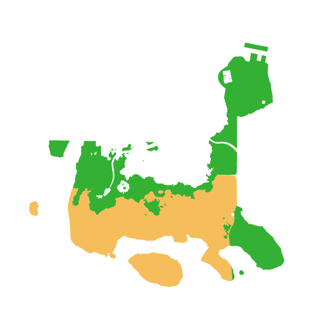 Biome Rust Map: Procedural Map, Size: 2700, Seed: 98140848