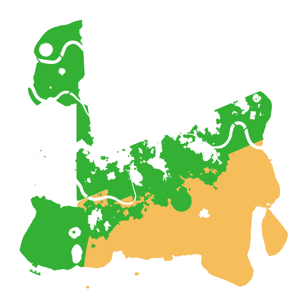 Biome Rust Map: Procedural Map, Size: 4000, Seed: 27992