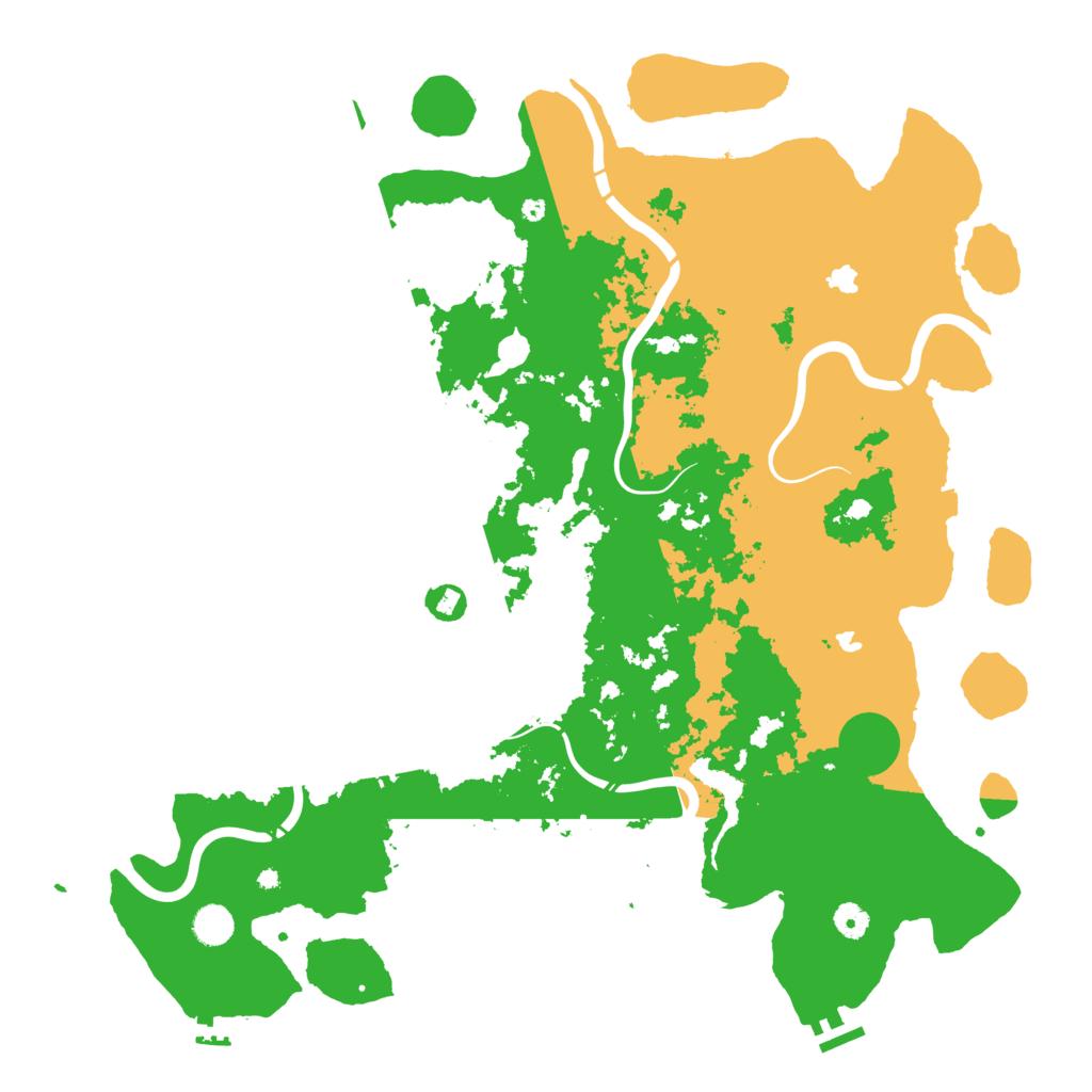 Biome Rust Map: Procedural Map, Size: 4700, Seed: 1857913469