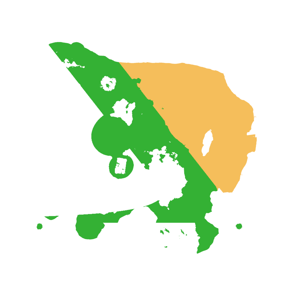 Biome Rust Map: Procedural Map, Size: 2000, Seed: 28773007