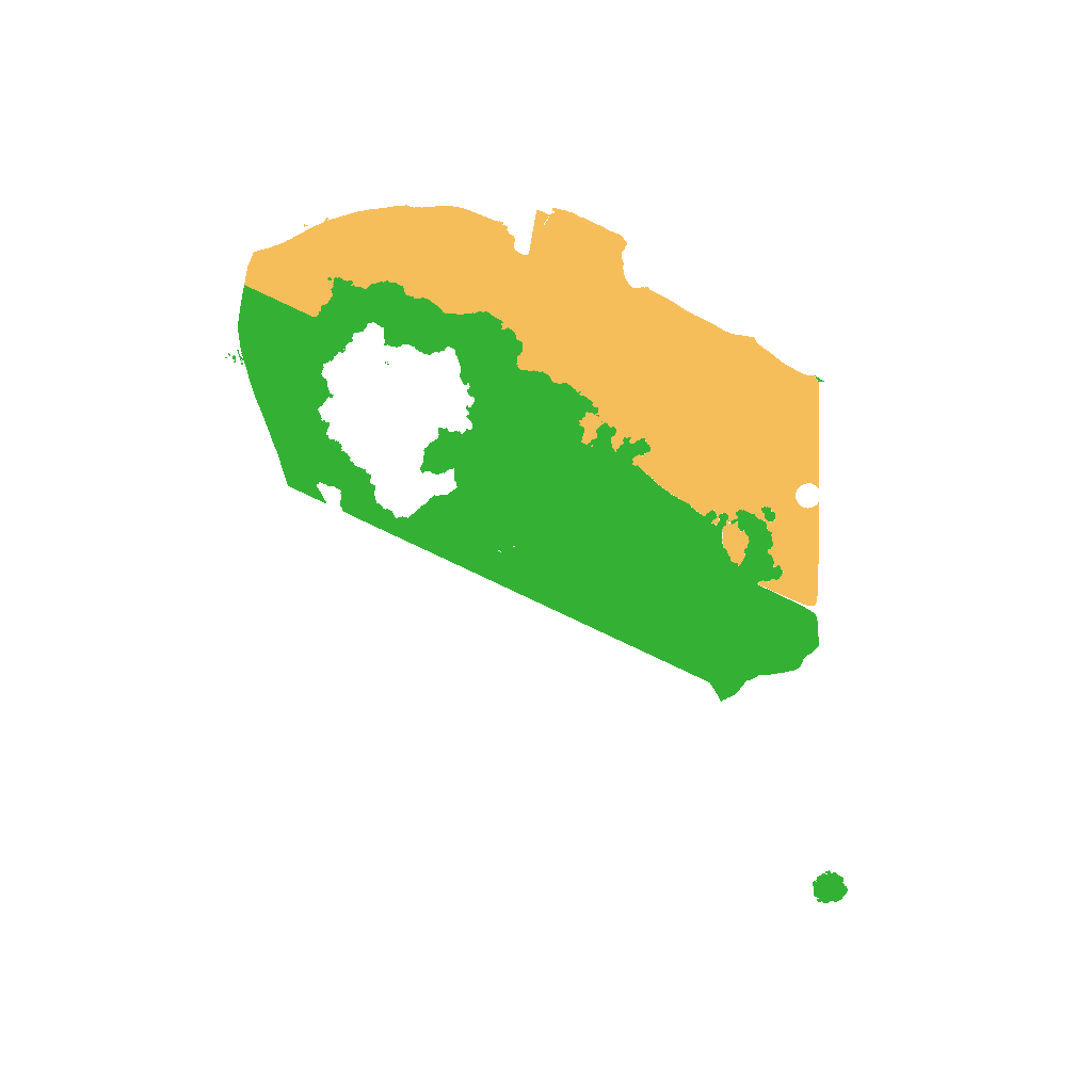 Biome Rust Map: Procedural Map, Size: 1350, Seed: 423345137