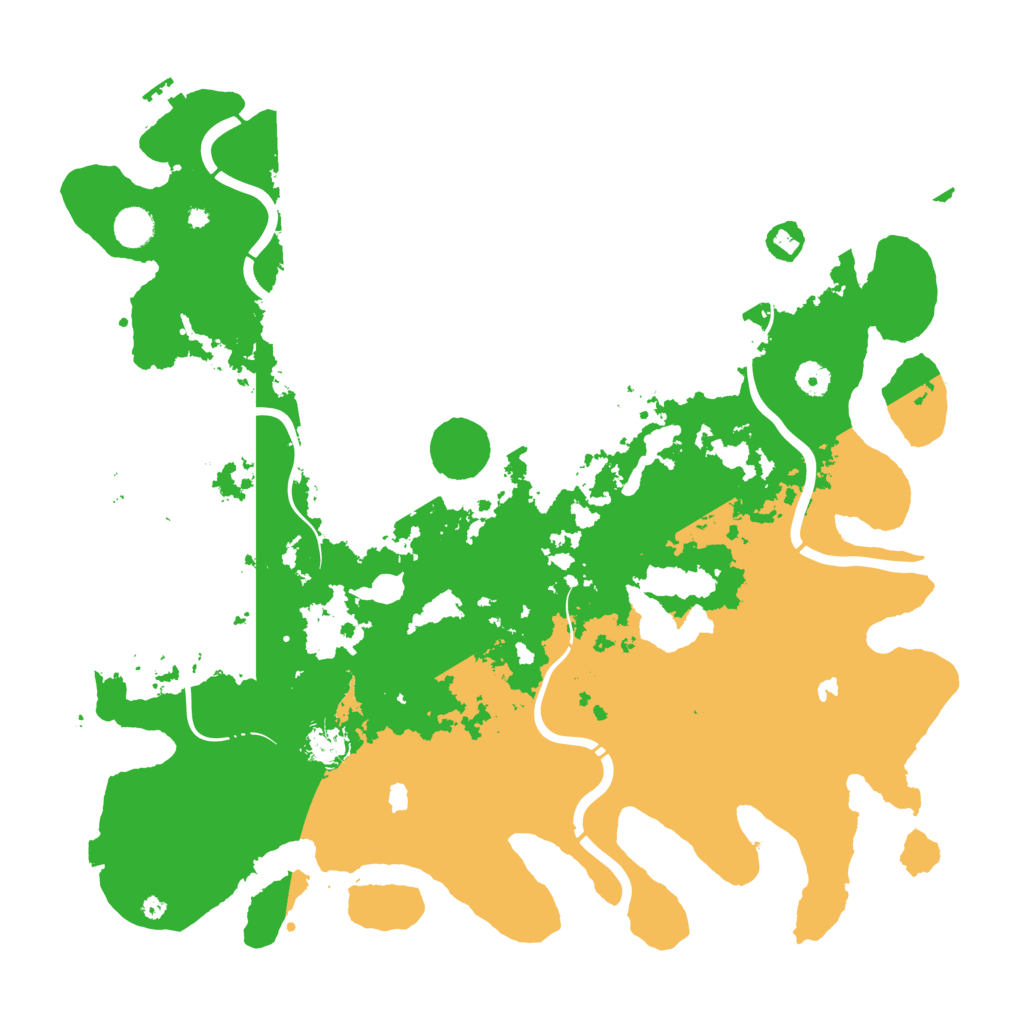 Biome Rust Map: Procedural Map, Size: 4500, Seed: 748156840