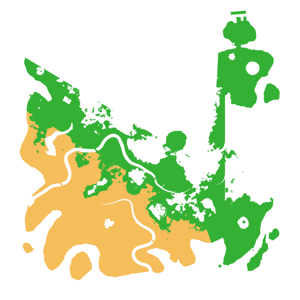 Biome Rust Map: Procedural Map, Size: 4000, Seed: 10330