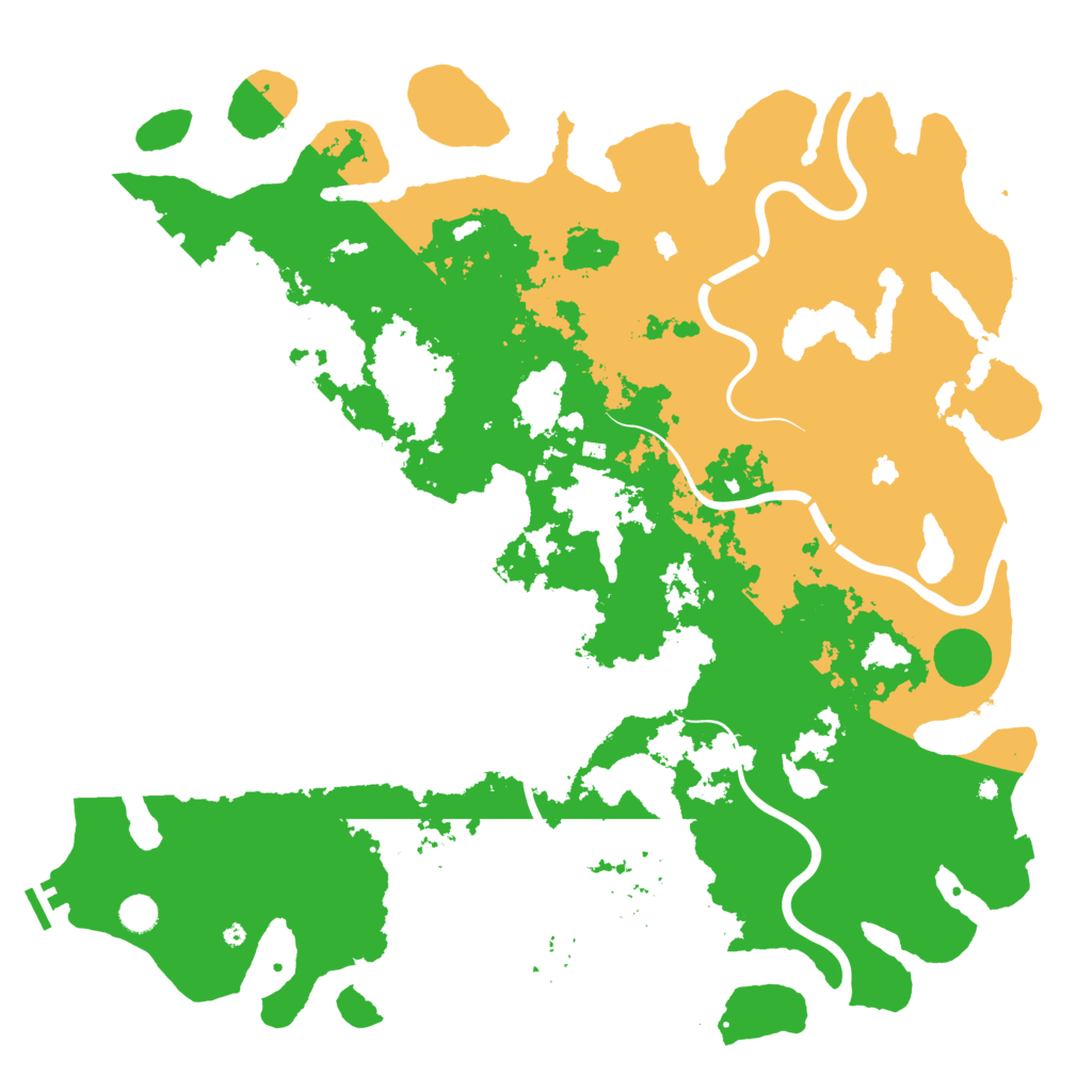 Biome Rust Map: Procedural Map, Size: 5000, Seed: 1089319579