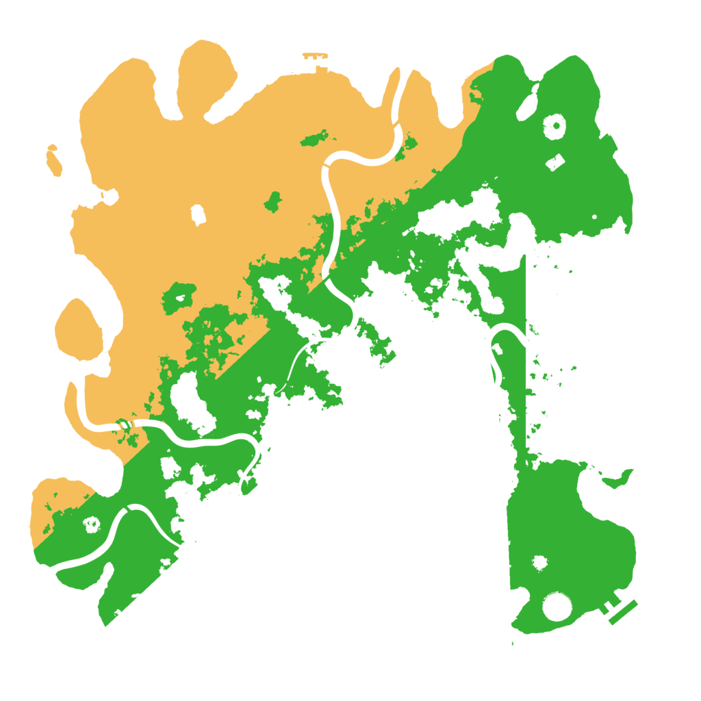 Biome Rust Map: Procedural Map, Size: 4250, Seed: 730661110