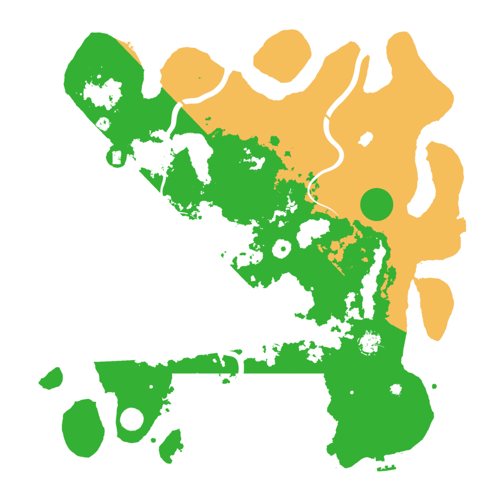 Biome Rust Map: Procedural Map, Size: 4000, Seed: 932330633