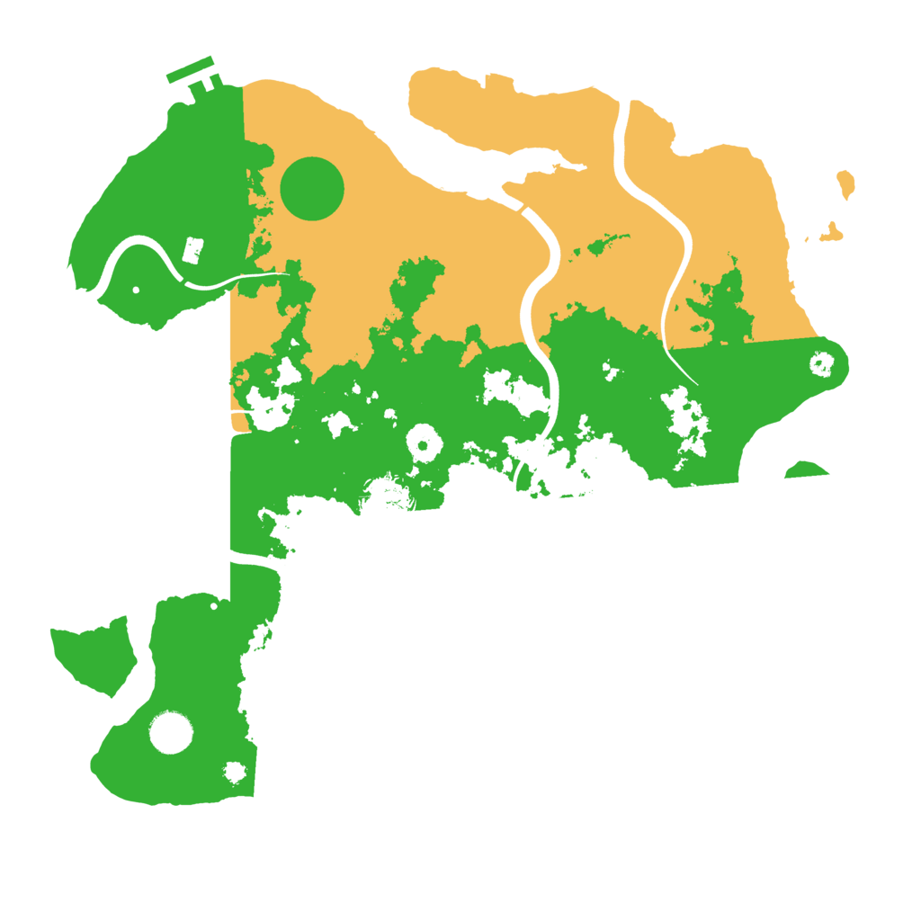 Biome Rust Map: Procedural Map, Size: 3800, Seed: 379859120