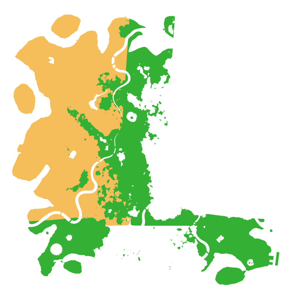 Biome Rust Map: Procedural Map, Size: 4500, Seed: 589443582