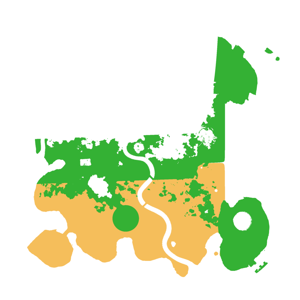 Biome Rust Map: Procedural Map, Size: 3000, Seed: 2718