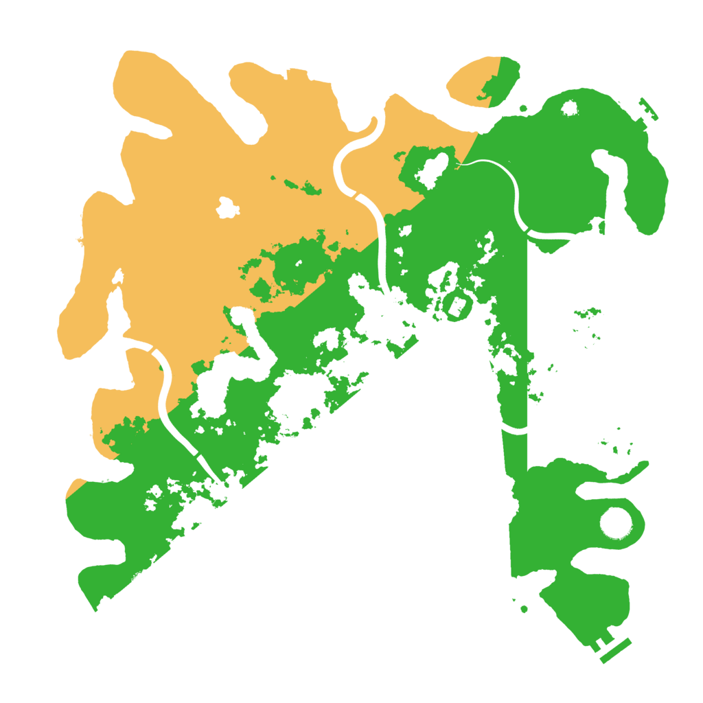 Biome Rust Map: Procedural Map, Size: 4000, Seed: 1901