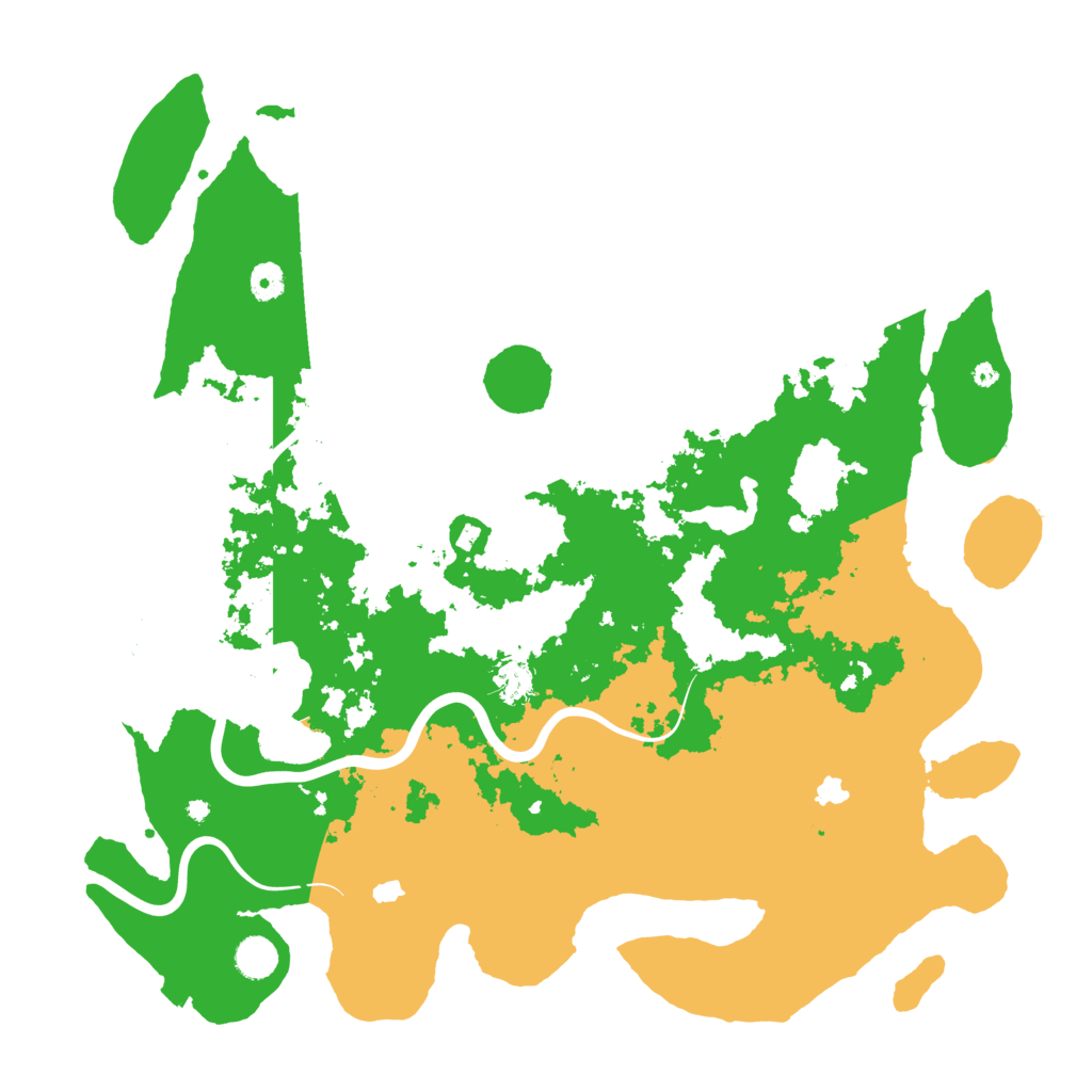 Biome Rust Map: Procedural Map, Size: 4500, Seed: 20250906