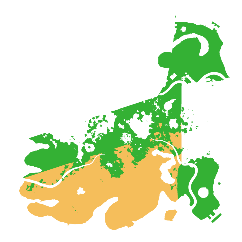Biome Rust Map: Procedural Map, Size: 4000, Seed: 1191202085