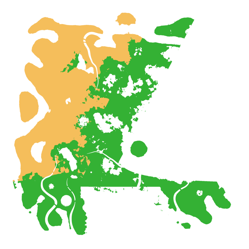 Biome Rust Map: Procedural Map, Size: 4250, Seed: 347122756