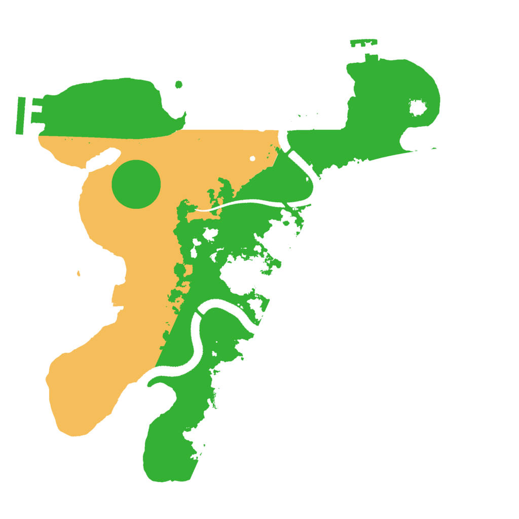 Biome Rust Map: Procedural Map, Size: 2800, Seed: 816218859