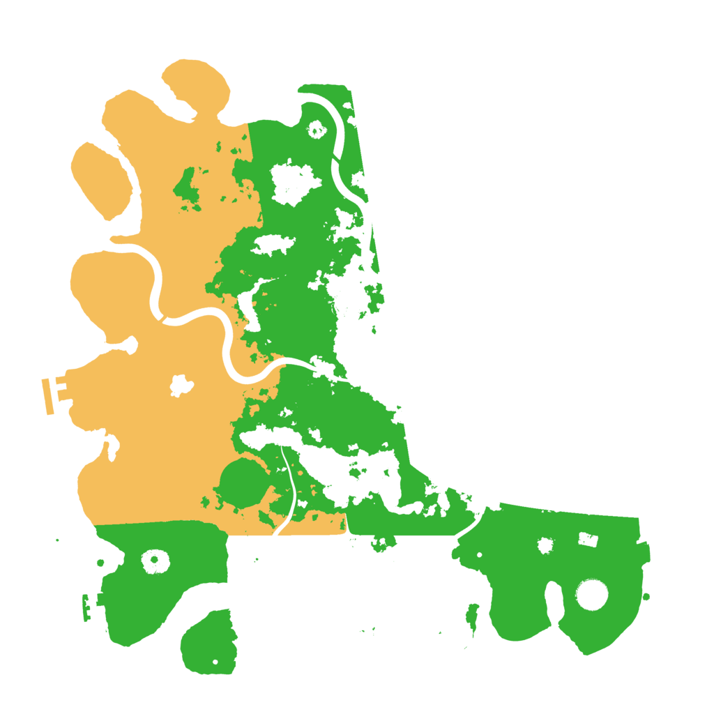 Biome Rust Map: Procedural Map, Size: 4000, Seed: 1314367209