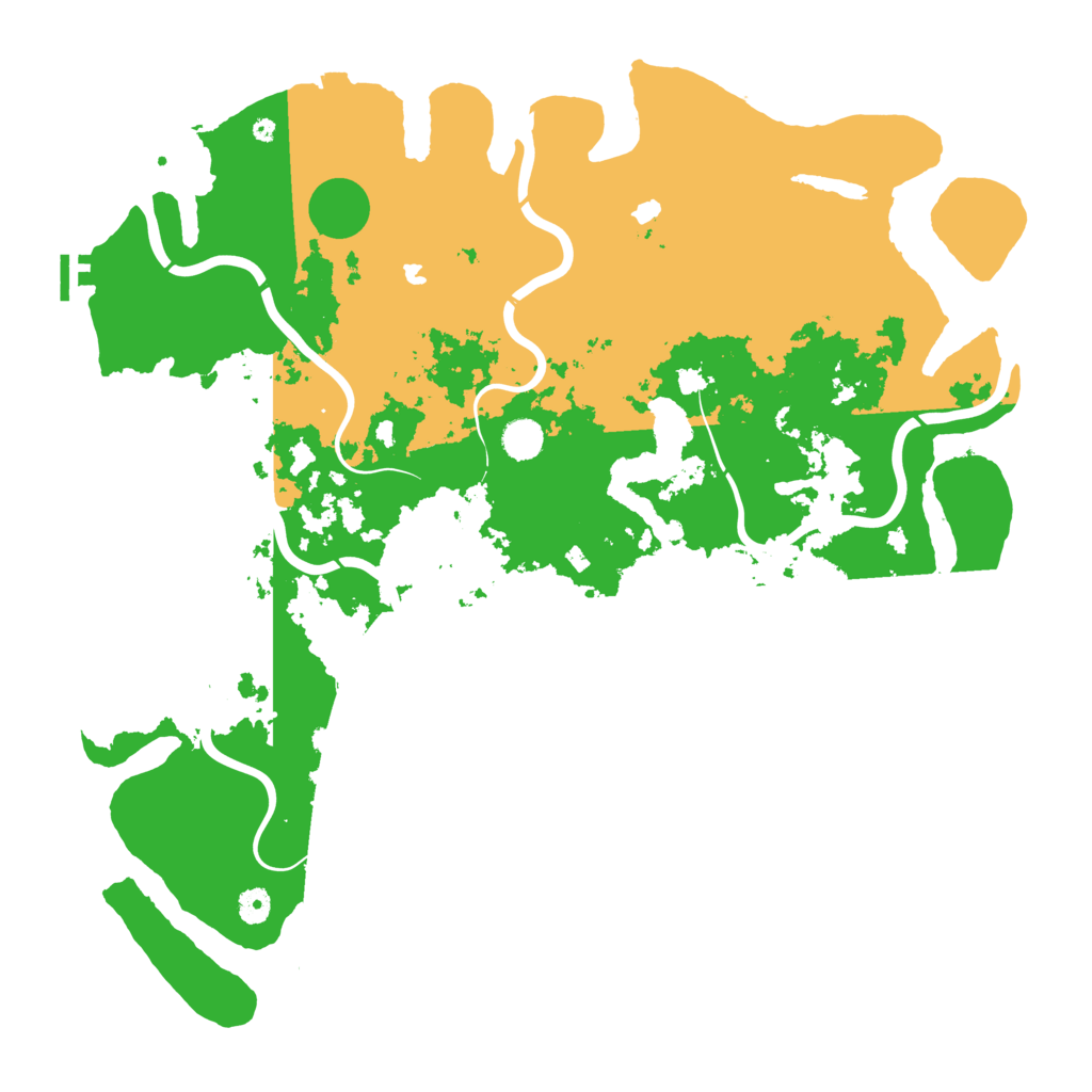 Biome Rust Map: Procedural Map, Size: 4750, Seed: 48432315
