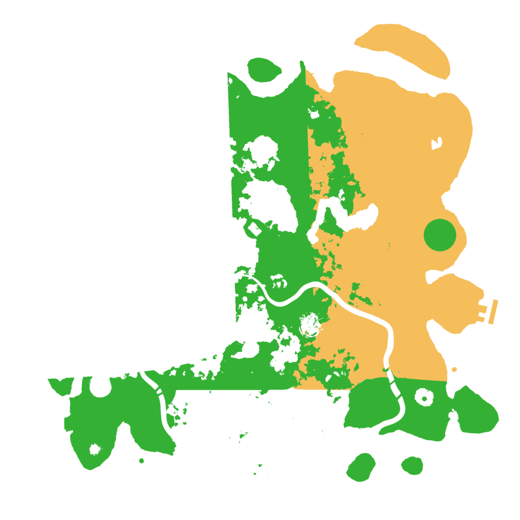 Biome Rust Map: Procedural Map, Size: 4250, Seed: 837309670