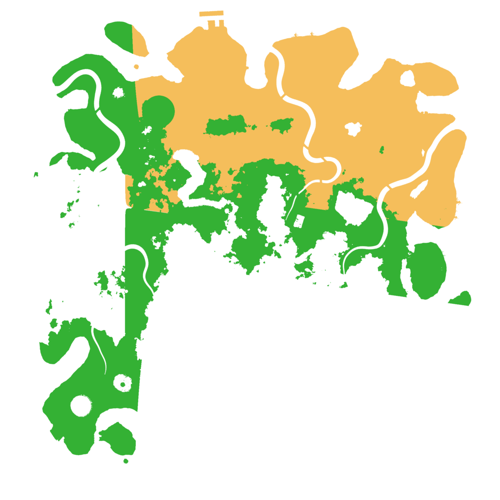 Biome Rust Map: Procedural Map, Size: 4200, Seed: 339012039