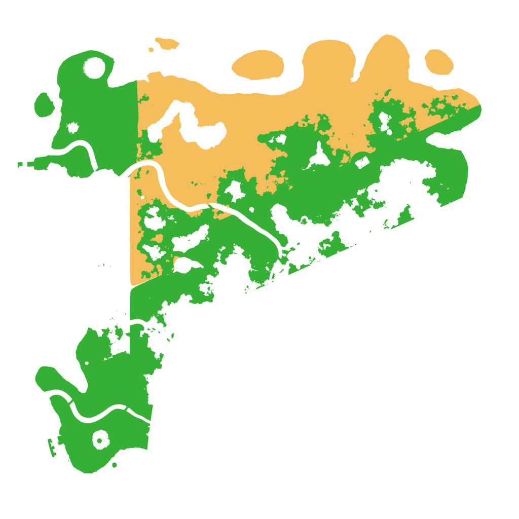 Biome Rust Map: Procedural Map, Size: 4250, Seed: 13818