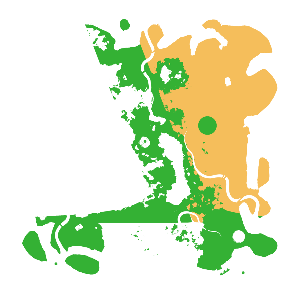 Biome Rust Map: Procedural Map, Size: 4250, Seed: 757518136
