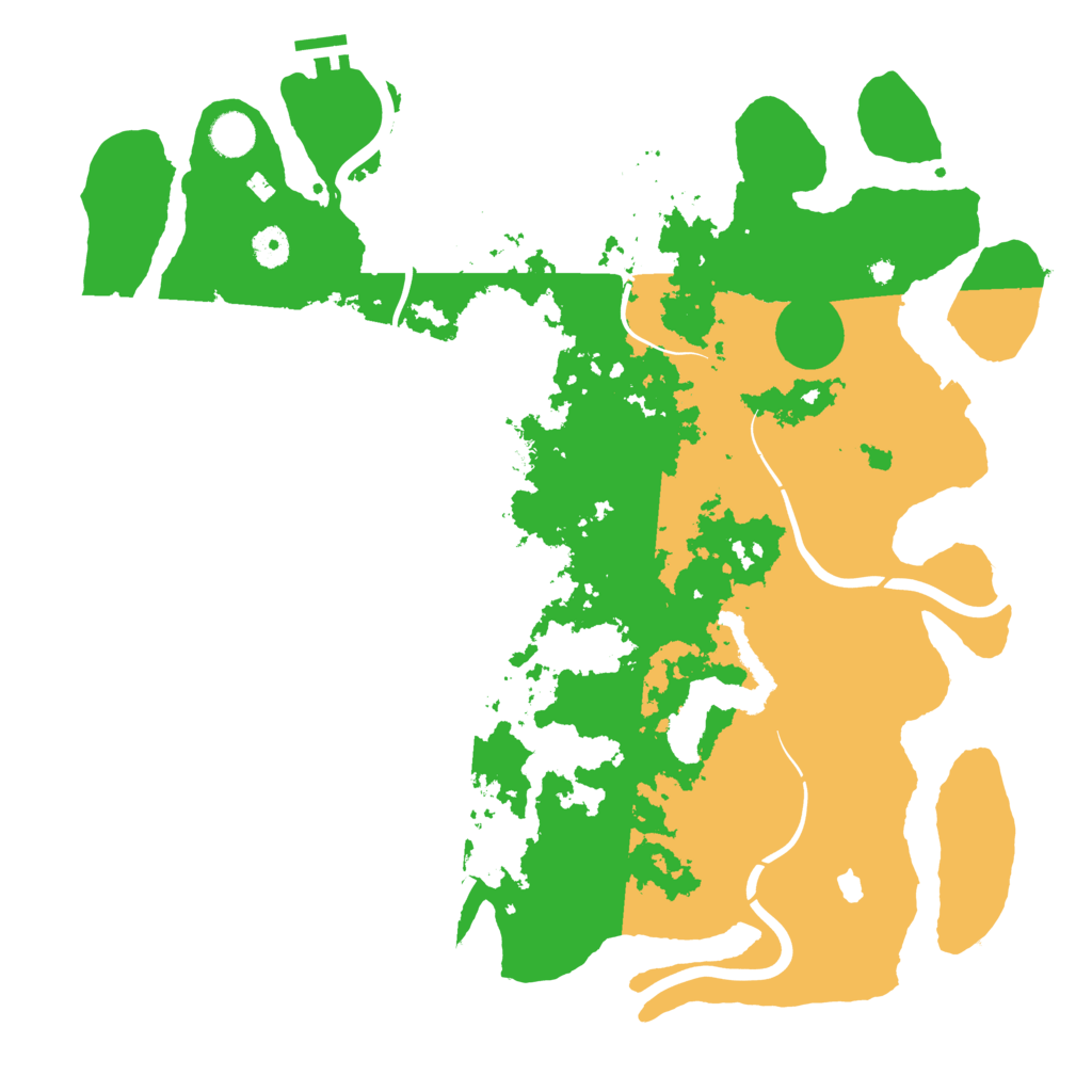 Biome Rust Map: Procedural Map, Size: 4250, Seed: 1125838953