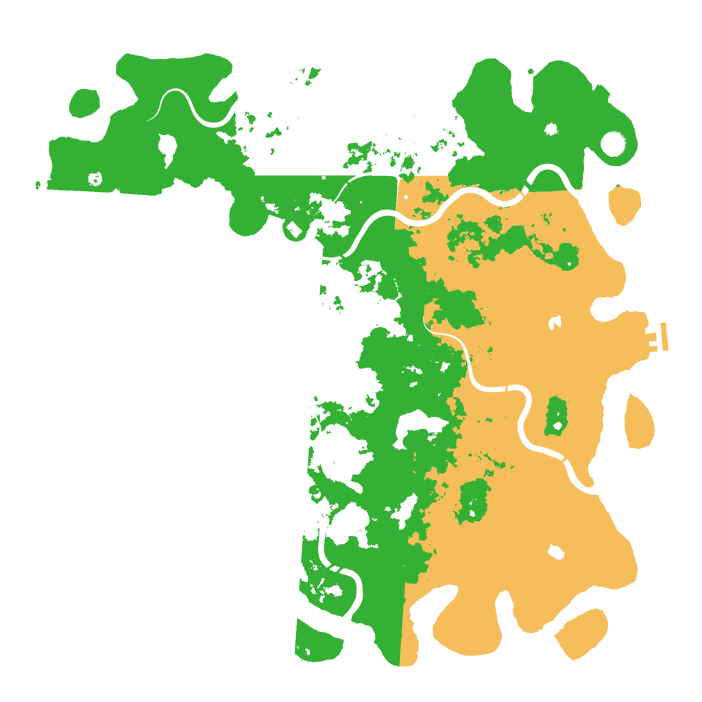 Biome Rust Map: Procedural Map, Size: 5000, Seed: 914239