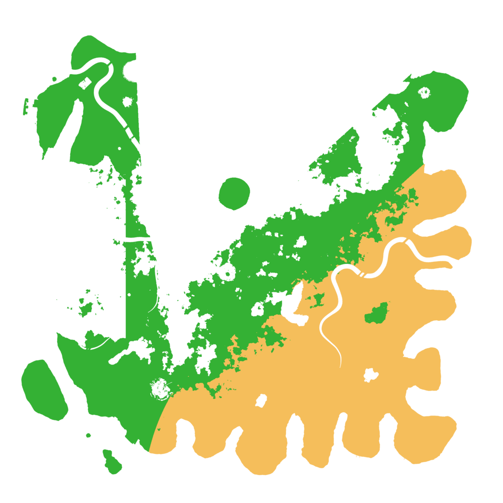Biome Rust Map: Procedural Map, Size: 4500, Seed: 778932931
