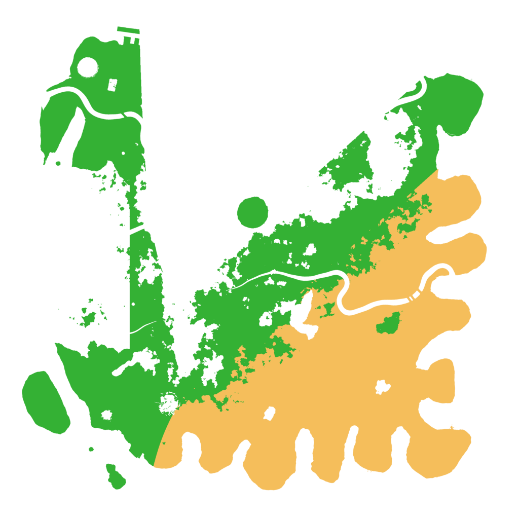 Biome Rust Map: Procedural Map, Size: 4500, Seed: 778932931