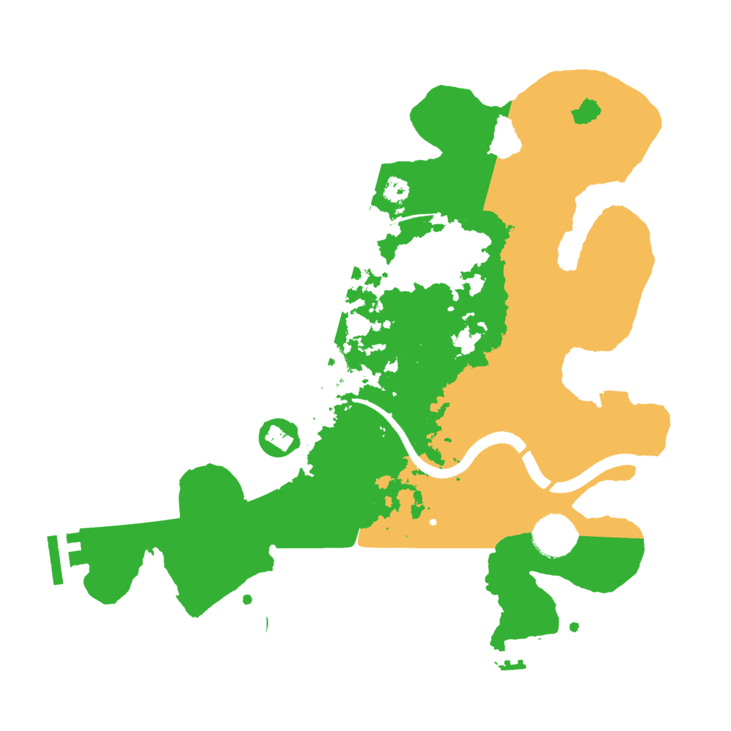 Biome Rust Map: Procedural Map, Size: 3000, Seed: 2064917625