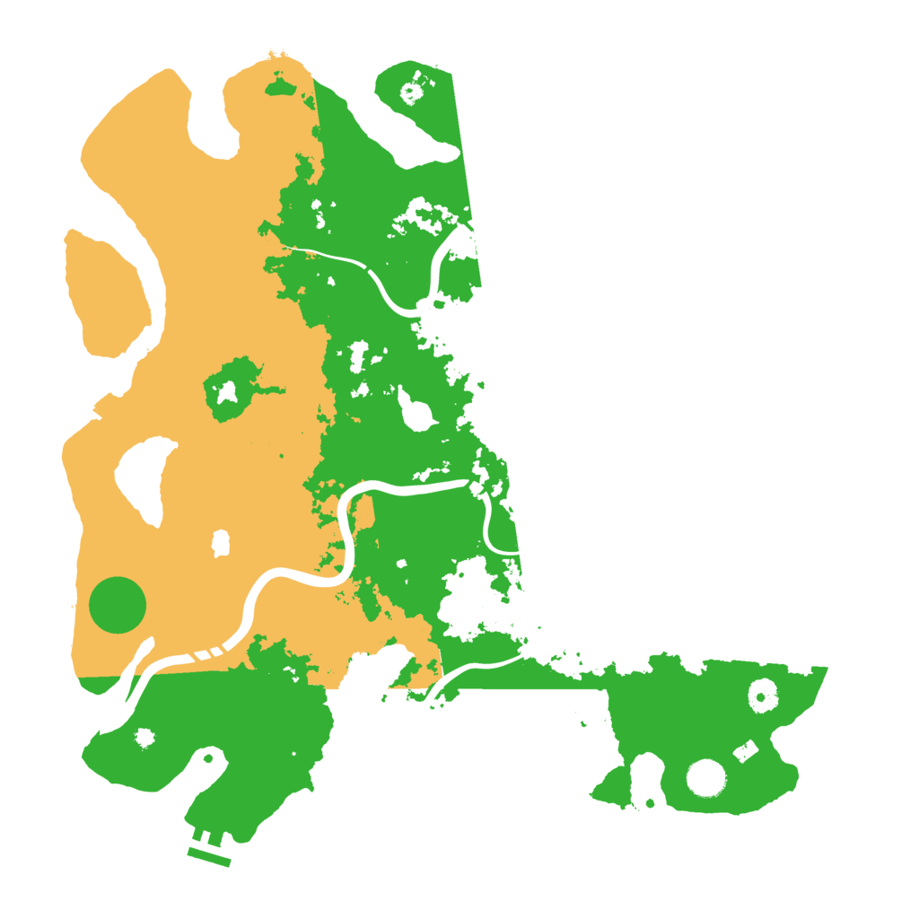 Biome Rust Map: Procedural Map, Size: 4250, Seed: 488197265
