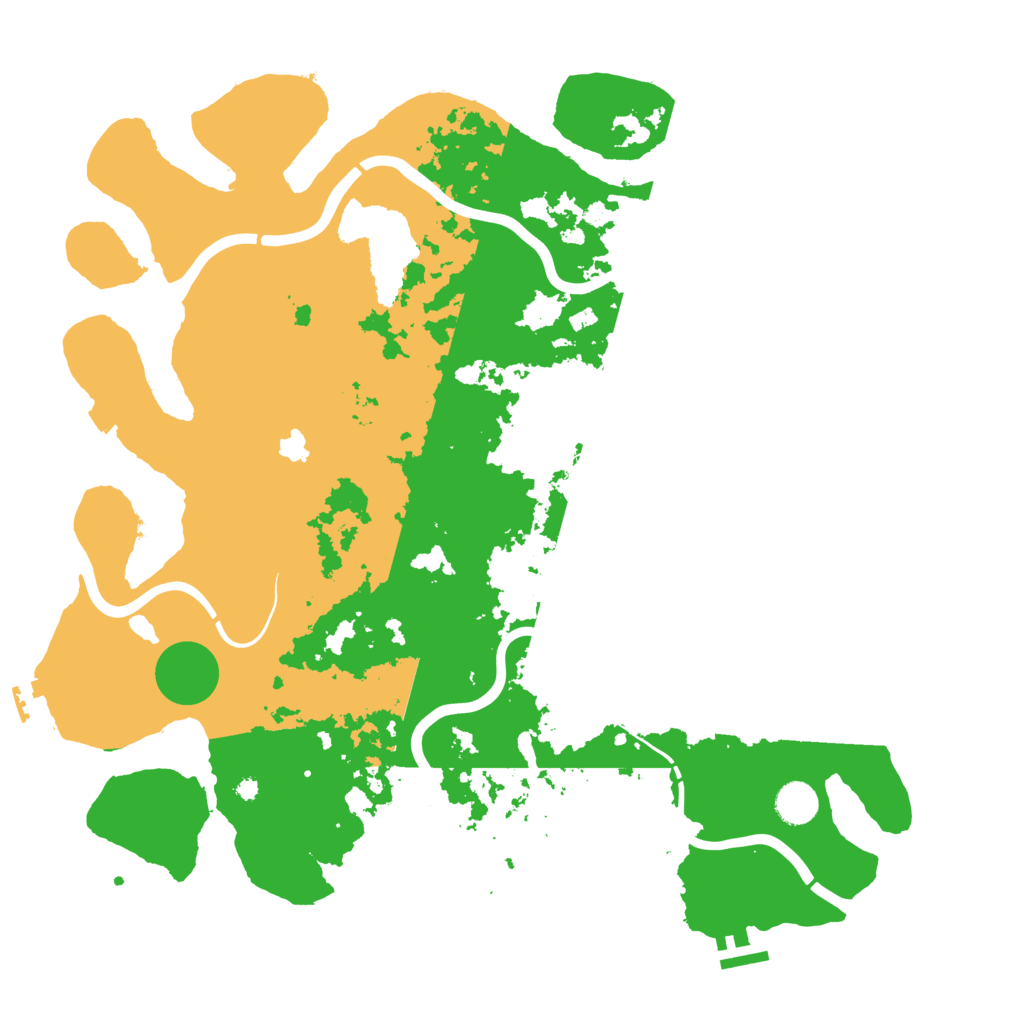 Biome Rust Map: Procedural Map, Size: 4250, Seed: 1043346572