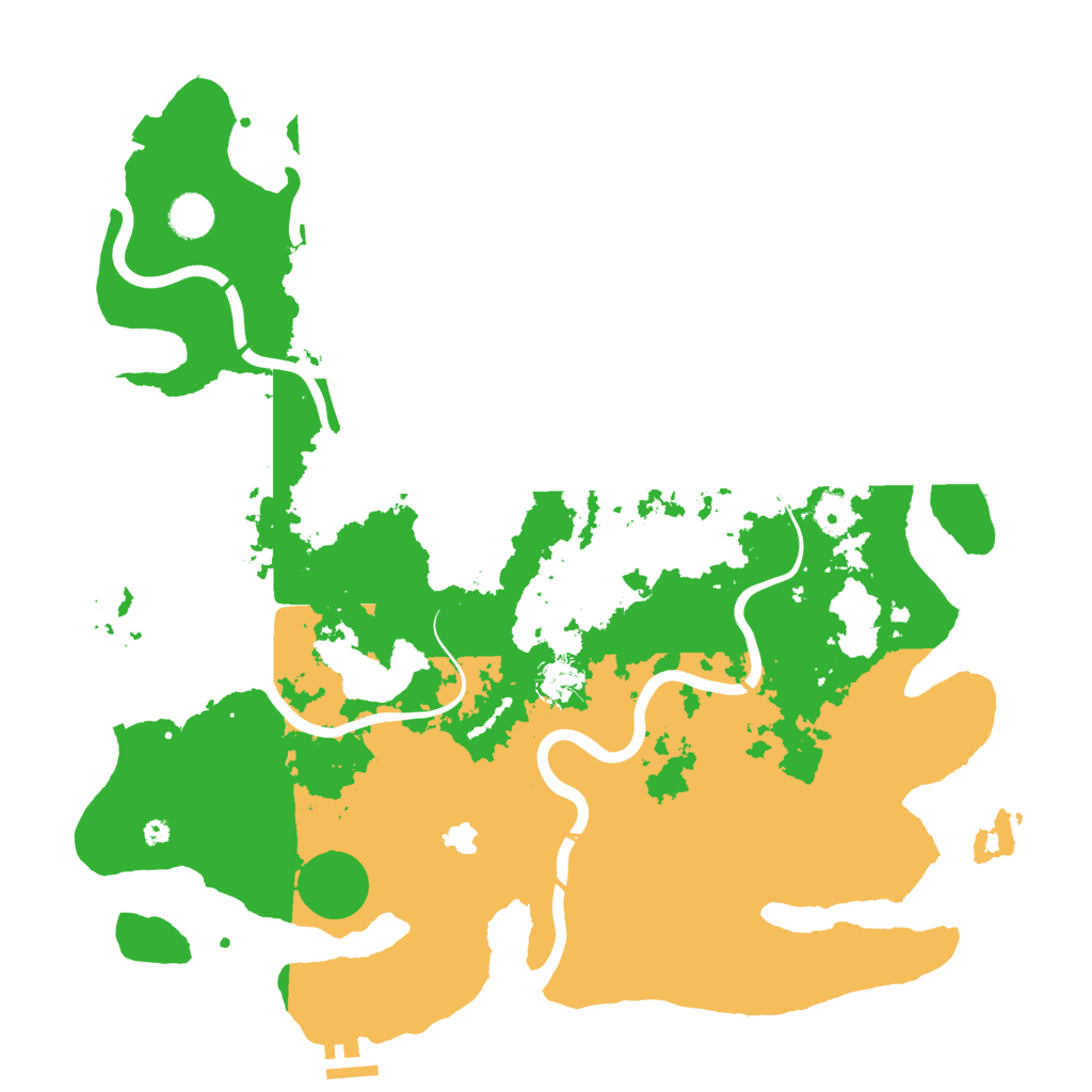 Biome Rust Map: Procedural Map, Size: 4250, Seed: 1145144156